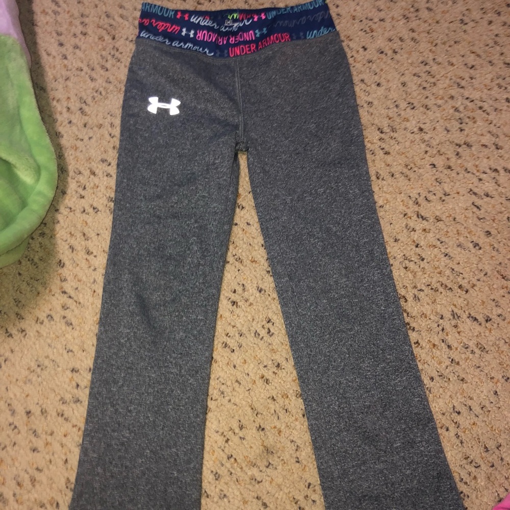 Girls UA workout pants